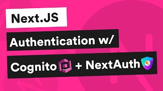 NextAuthjs  AWS Cognito Tutorial  Nextjs Authentication [upl. by Arica]