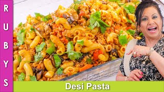 Desi Chicken Macaroni Pasta Recipe in Urdu Hindi  RKK [upl. by Tildy]