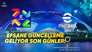 eFootball 2025 mobil sızdırıldı eFootball yeni v400 güncellemesi oyuna yeni gelecekler [upl. by Inoek807]