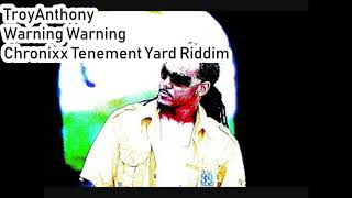 Chronixx TroyAnthony Tenement Yard Riddim [upl. by Adama635]