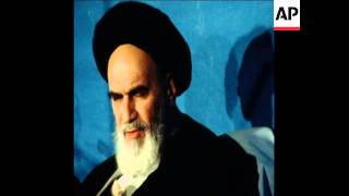 UNUSED 11 3 81 AYATOLLAH RUHOLLAH KHOMEINI SPEAKING IN TEHRAN [upl. by Thurlow]