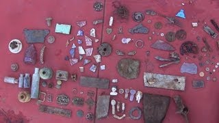 Sifting and Panning 1800s Australian Bottle Dump for Coins Relics Bottles Gold Silver  Part 2 [upl. by Noemad364]