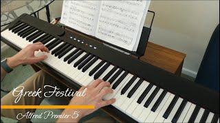 Greek Festival Alfred Premier Piano Lesson 5 [upl. by Nos279]