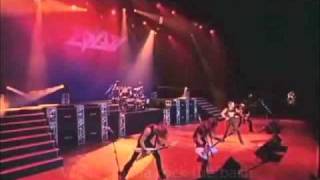 EDGUY live  Superheroes with Lyrics  live in Sao Paulo 06 [upl. by Sueahccaz]