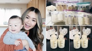 How I Pump 1200 ml of Breastmilk A Day  HAUSOFCOLOR [upl. by O'Toole97]