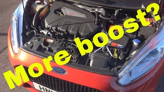 Fiesta ST  gaining boost from Mountunes Symposer Delete kit [upl. by Bronny]