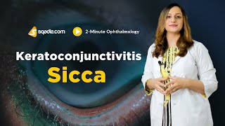 Keratoconjunctivitis Sicca  2Minute Ophthalmology  Medical Video  VLearning [upl. by Harriett]