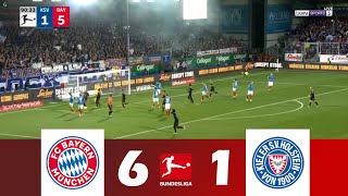 FC Bayern München gegen Holstein Kiel 61  Bundesliga 202425  Spielen Höhepunkte [upl. by Vijar835]