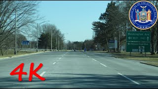 ⁴ᴷ New York State Office Complex Loop clockwiseinner loop 4K VIDEO [upl. by Lenka562]