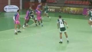 LUSAM Nîmes Gard bat Cesson Handball D1 [upl. by Amsirhc135]