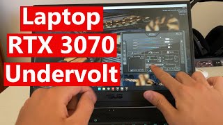 Undervolt your Laptop RTX 3070 for more FPS  Asus TUF F15 Dash [upl. by Akcirehs524]