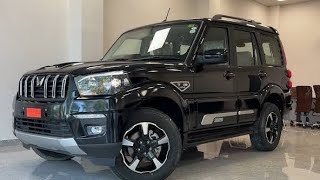 New Scorpio classic s11 delivery 🎉🎁🥳 Dream car 🖤🐎🐎 scorpio scorpios11 blackscorpio [upl. by Asirral]