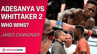 Jared Cannonier Talks About Israel Adesanya vs Rob Whittaker 2 [upl. by Heilman186]