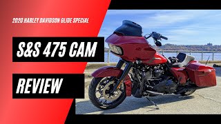 2020 Harley Davidson Road Glide Special Stage II  SampS 475 Cam in the saddle review [upl. by Fidellia384]