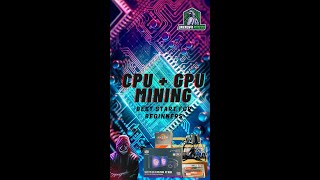 CPU  GPU MINING ⛏ [upl. by Ahseirej]