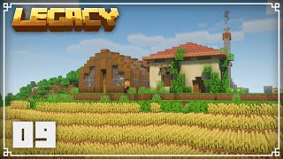 Legacy SMP  Making an Italian Villa  Minecraft 115 Survival Multiplayer [upl. by Germaine831]