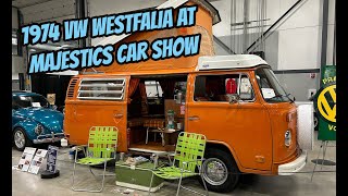 1974 VW Westfalia First Indoor Car Show [upl. by Eoin998]