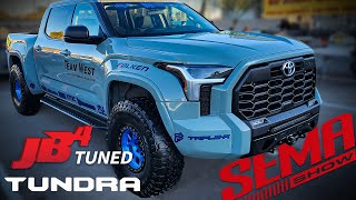 JB4 Tuned 2024 Toyota Tundra at SEMA Show 2024 [upl. by Leamse]