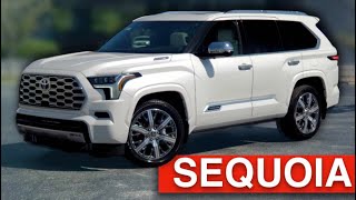 2023 Toyota SEQUOIA  You wont believe whats inside [upl. by Lleihsad]