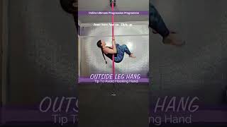 Outside Leg Hang  Pole Trick [upl. by Ryan]