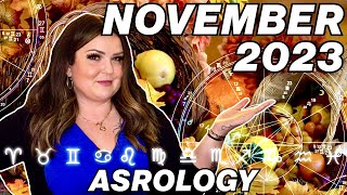 November 2023 Astrology [upl. by Eidaj]