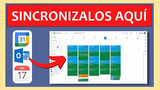 Cómo CONECTAR Y SINCRONIZAR el Calendario de GMAIL OUTLOOK iCALENDAR 2024 ✅ [upl. by Margot]