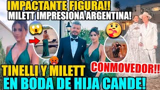 MILETT FIGUEROA IMPACTA ARGENTINA con FIGURA BRUTAL TINELLI Y MILETT EN BOCA de CANDE TINELLI [upl. by Nilreb]