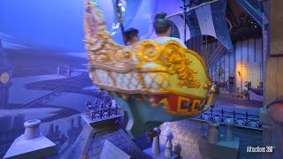 4K Peter Pan Dark Ride  Disneyland  Peter Pans Flying Ride POV [upl. by Staci607]