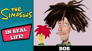 😊 Untooned 2 The Simpsons Cartoons in Real Life  Sideshow Bob  Bob Patiño [upl. by Nomaj]