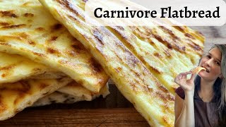 Carnivore AND Keto Flatbread  make it with only 3 INGREDIENTS [upl. by Siloum]