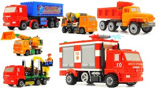 How to Build Lego KAMAZ and URAL Trucks [upl. by Lorin]