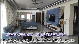 Fully Furnished Flat for sale in Hyderabad Tarnaka ｜｜ East North Flat  Show My Property [upl. by Sabec851]