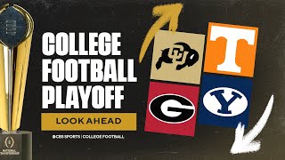 CFP Rankings Lookahead Week 13 Oregon SURVIVES Georgia poised to leap after win vs Tennessee [upl. by Flin747]