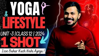 Yoga amp Lifestyle Disease Oneshot Unit 3 Physical Education Class 12 CBSE 202324 Board Papa series 🔥 [upl. by Rainer]