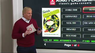 Atari Flashback Portable Deluxe Handheld with 70 Games and Accessories on QVC [upl. by Stralka574]