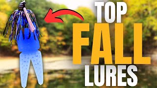 BEST 5 Fall Lures That Catch BIG BASS [upl. by Anitirhc]