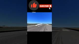 plane crash landing plane landing crash shortfeed ytshorts trending viralvideo shorts sound [upl. by Tnarud]