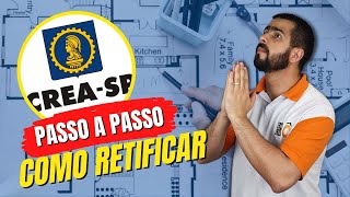 ART Crea – Como corrigir retificar dados ERRADOS na ART [upl. by Teferi443]