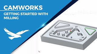 Getting Started With Milling in SolidWorks CAM and CAMWorks [upl. by Croix]