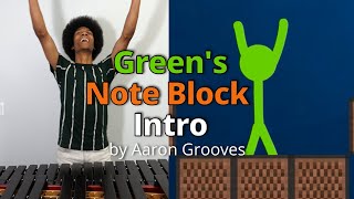 Aaron Performs Greens Note Block Intro Animation vs Minecraft Ep 5 [upl. by Entsirhc636]