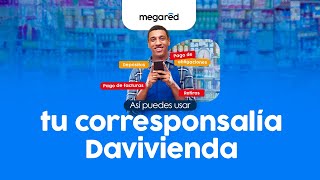 ¿Cómo usar la corresponsalía Davivienda 🏦 [upl. by Solly237]