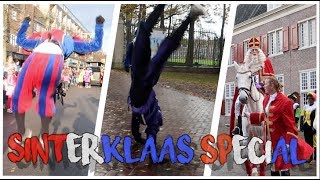 FREERUNNEN BIJ DE SINTERKLAAS INTOCHT  SINTERKLAAS SPECIAL [upl. by Aicirtak]