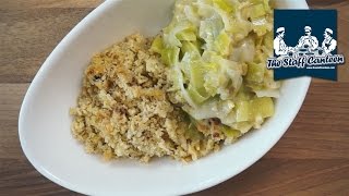 Leek crumble with oatmeal hazelnuts and parmesan cheese recipe [upl. by Sordnaxela513]