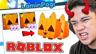 Pet Simulator X  MAG NAKAW NG 2 HUGE PUMPKIN CATS SCAM HAHA  Roblox [upl. by Vizzone]