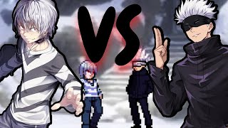 Accelerator Vs Gojo  MUGEN [upl. by Orsa]