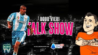 Bobo Vieri quotTALK SHOWquot con Juan Sebastián Verón radioseriea bobotv [upl. by Aihk527]