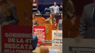 Senadora Andrea Chávez dándoles paliza al Prianismo [upl. by Sommer631]