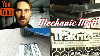 How To Adjust Wheel Alignment using a trakrite [upl. by Dippold]