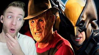 SO MUCH HAS CHANGED Reacting to quotFreddy Krueger vs Wolverinequot Epic Rap Battles of History [upl. by Edlin]