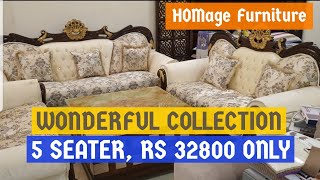 ROYAL SOFAS IN POCKET FRIENDLY BUDGET  HOMAGE FURNITURE DELHI [upl. by Atiuqaj]